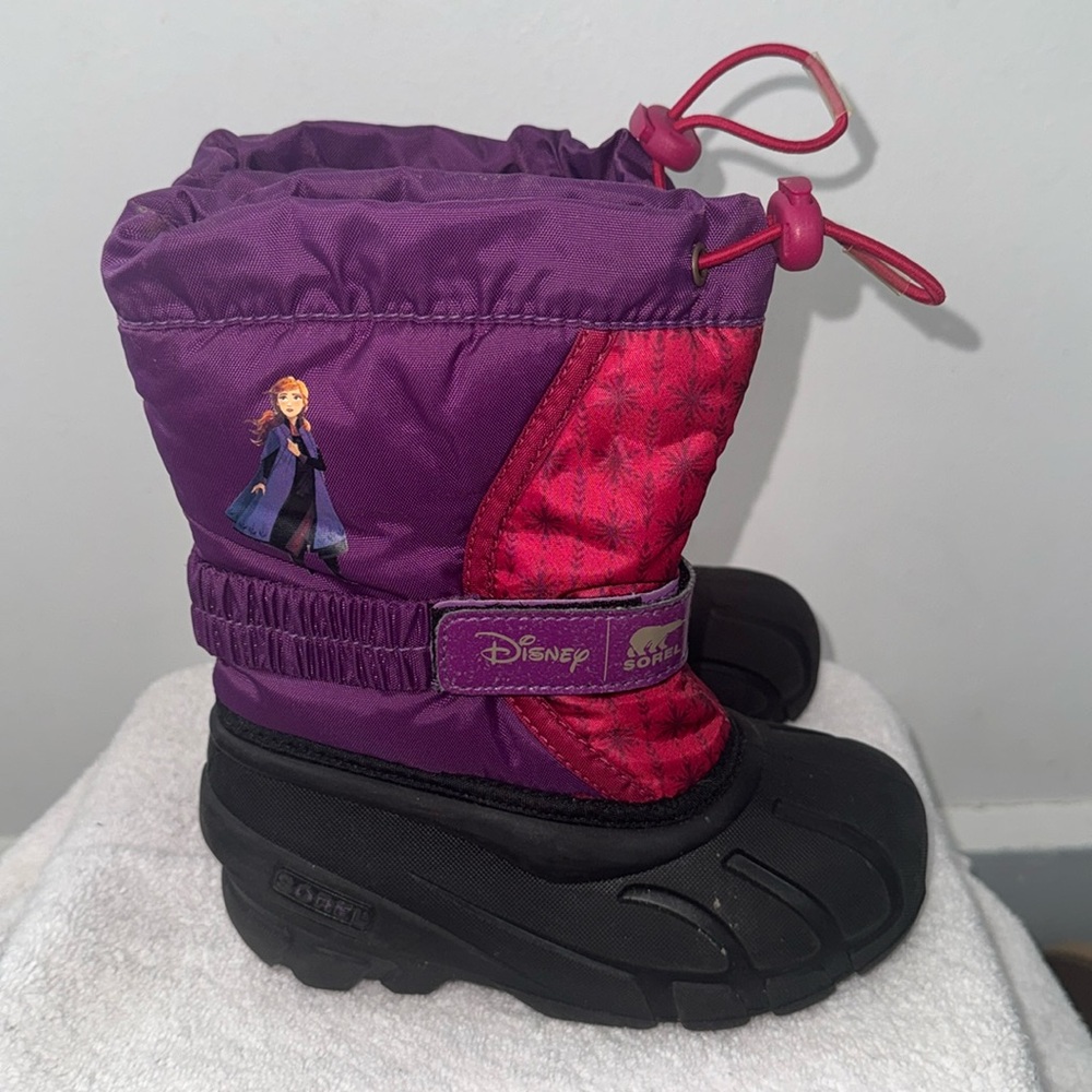 Sorel Flurry Disney X Frozen 2 Princess Anna Little Girl Size 12